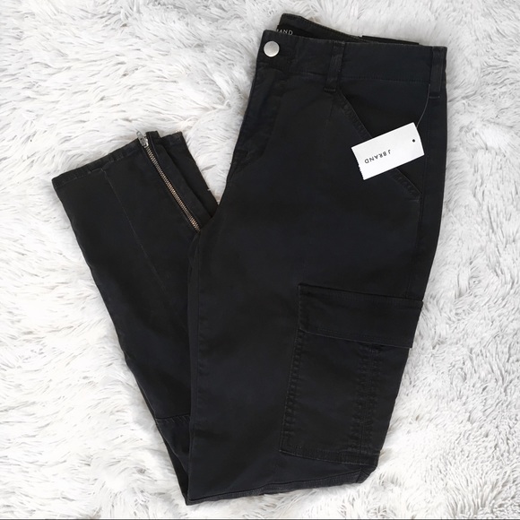 J Brand Pants - JBRAND Gray Houlihan Mid-Rise Skinny Crop Pants