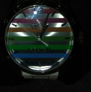 Coach Maddy Stainless steel rubber watch