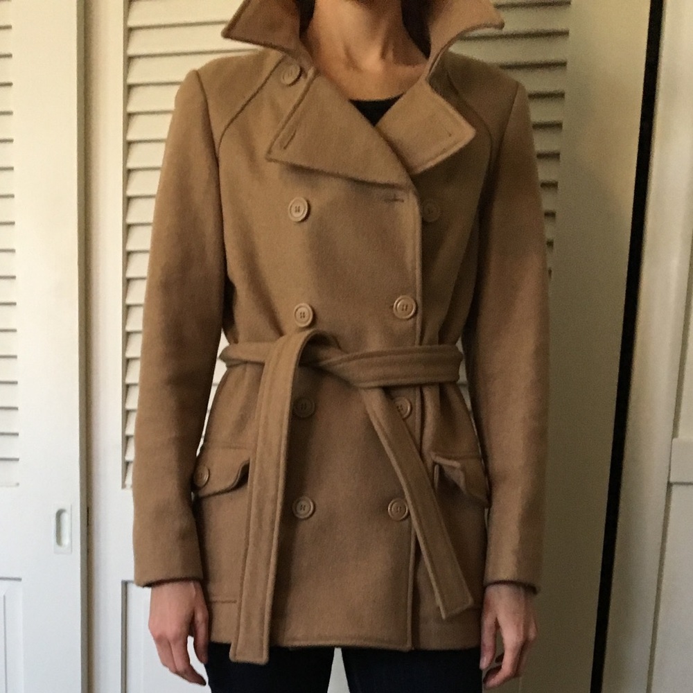 Tan Wool Coat