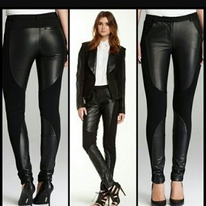 Rebecca Minkoff Telescope Lambskin Leather Pants