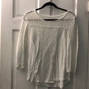 Sonoma women’s small crocheted top