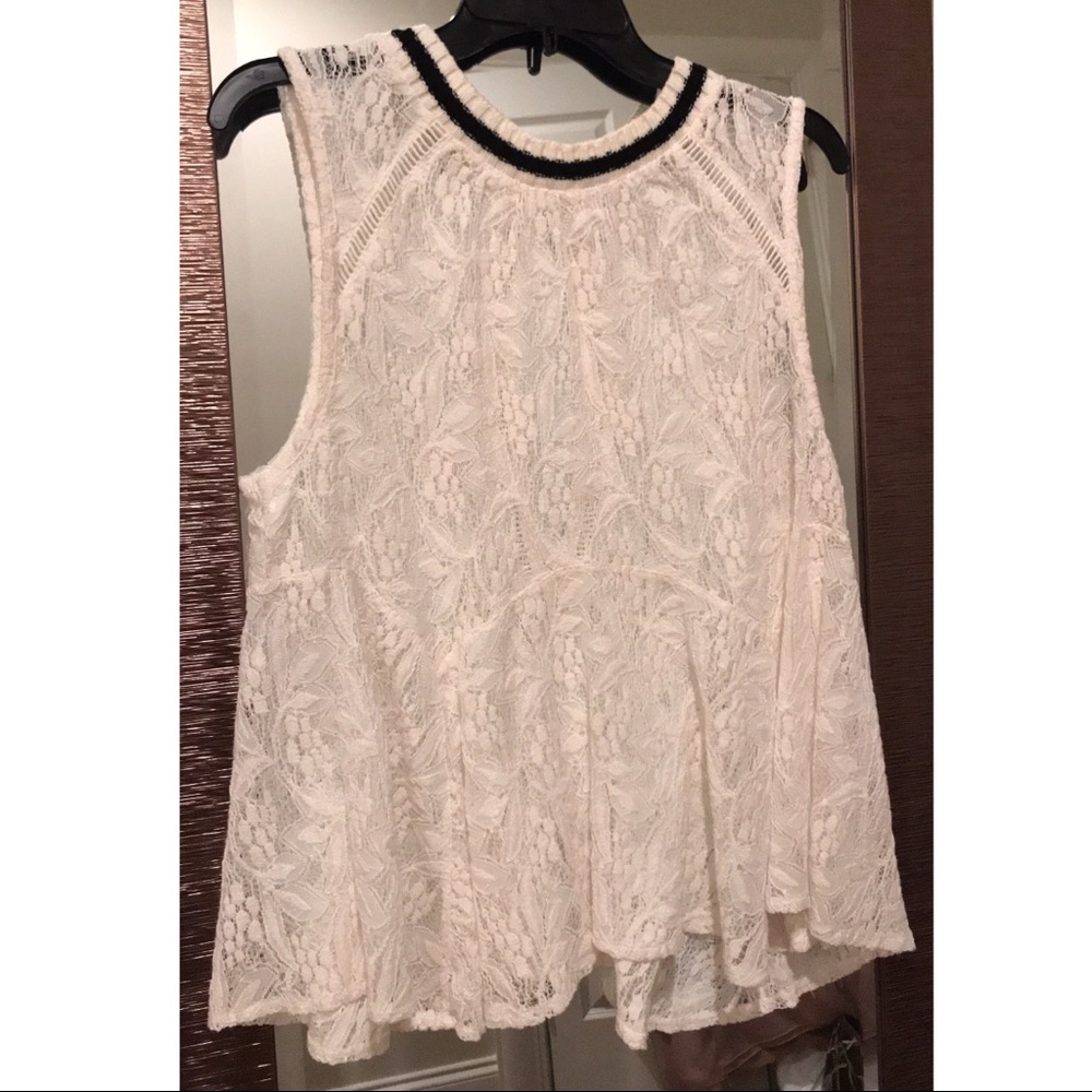 Free People Lace Top