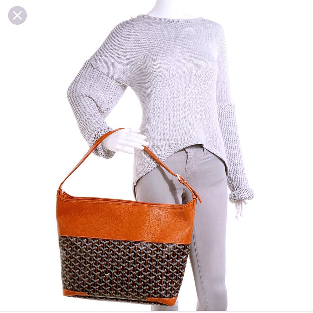AUTHENTIC GOYARD FRANCE GRENADINE Bag Purse Lk New - Picture 6 of 8