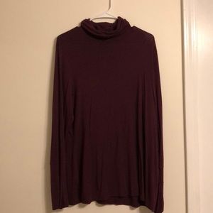 Long sleeve turtle neck