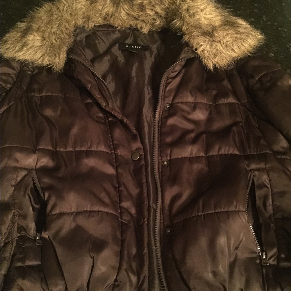 Brown Puffer Jacket