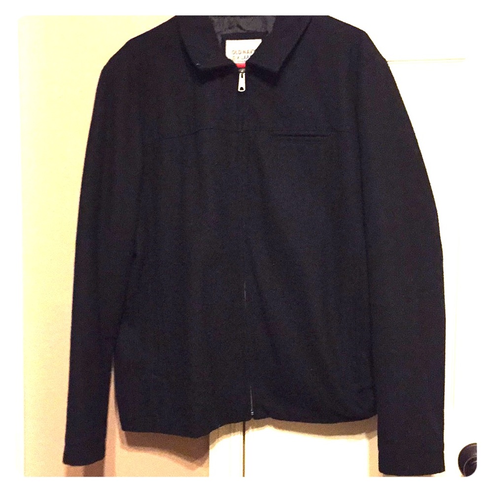 Men’s Black Wool Jacket