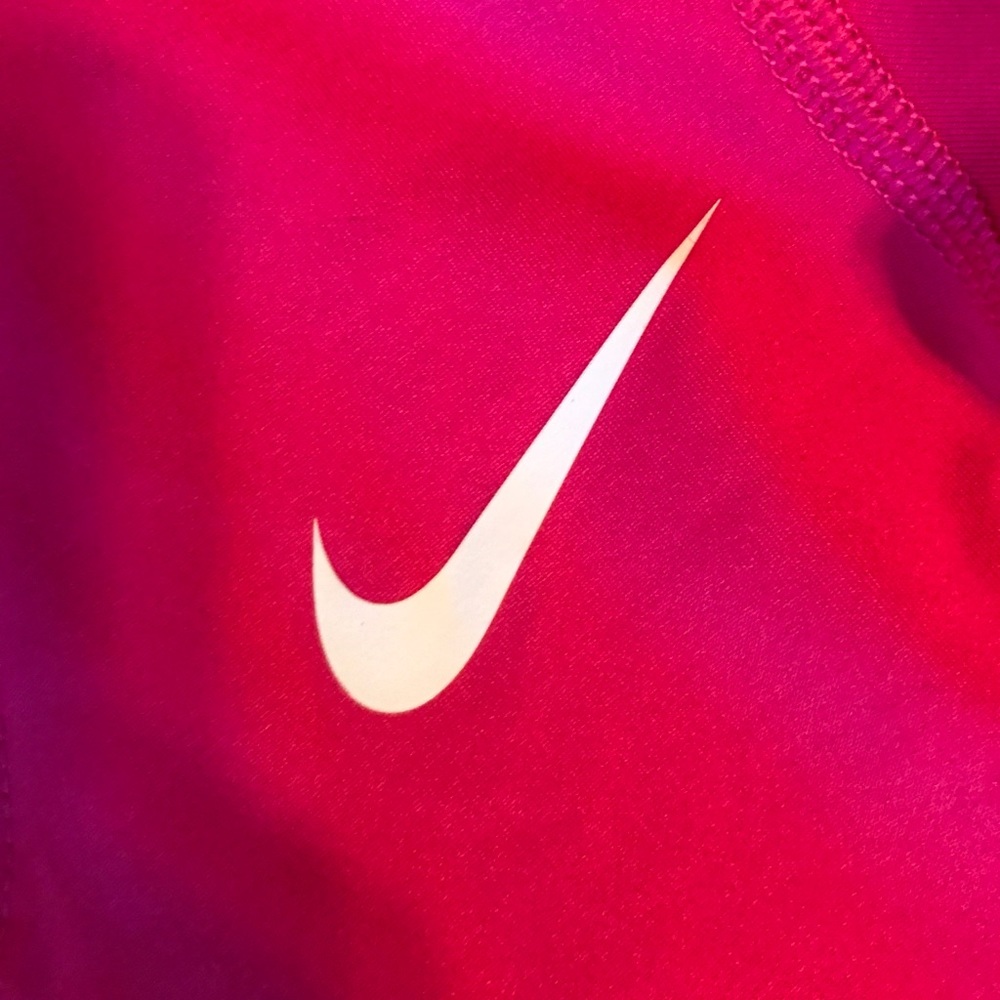 Pink Nike athletic top