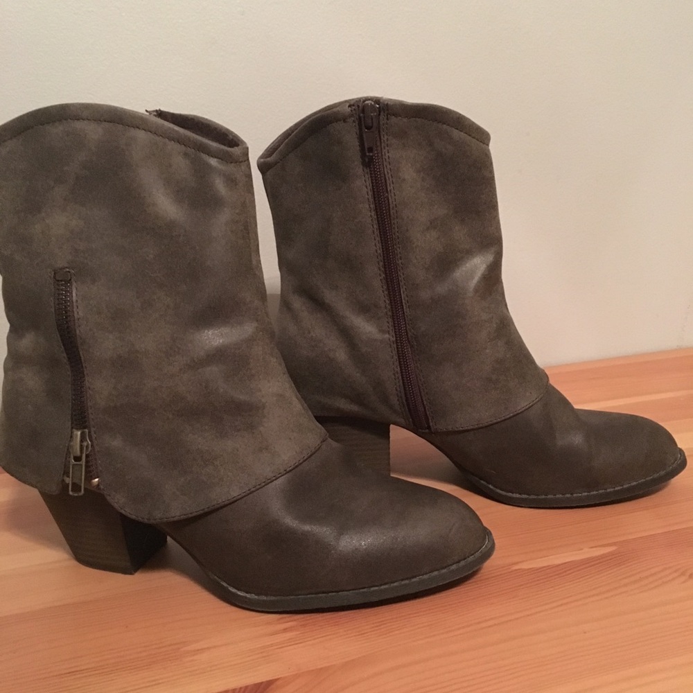 Heeled ankle boots