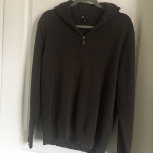 J Crew brown sweater pullover