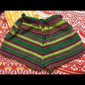 Kente-African print shorts made in GHANA!