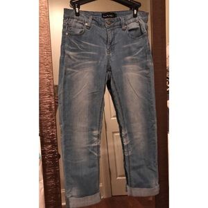 LMD Boyfriend Style White Wash Jeans