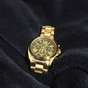 Gold Michael Kors watch