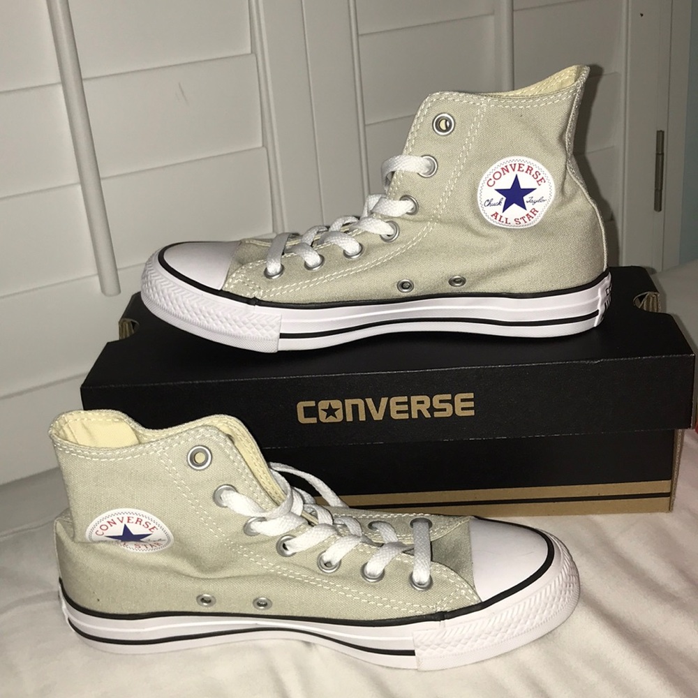 Light Green Hightop Converse