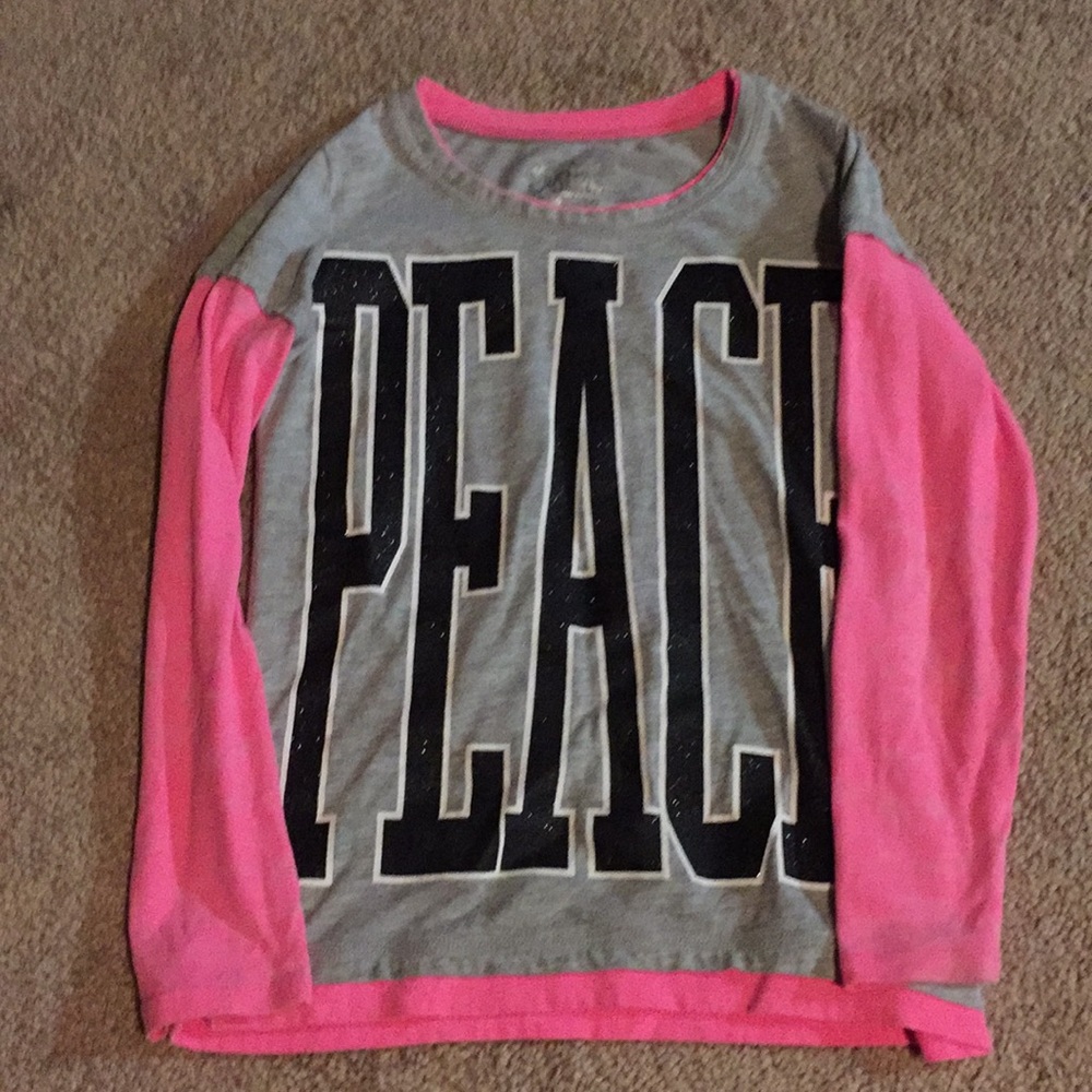 Girls justice long sleeved T-shirt