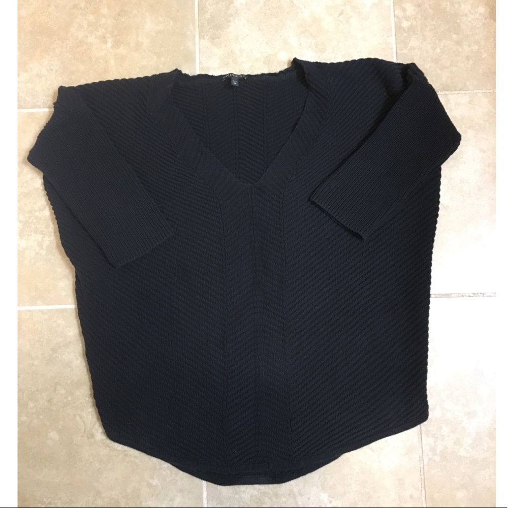 MAKE AN OFFER Black Express sweater