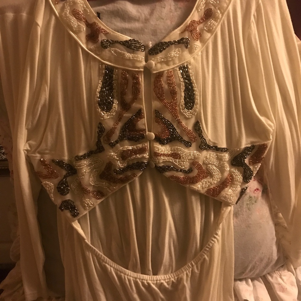 Bke Boutique Rare Beaded top