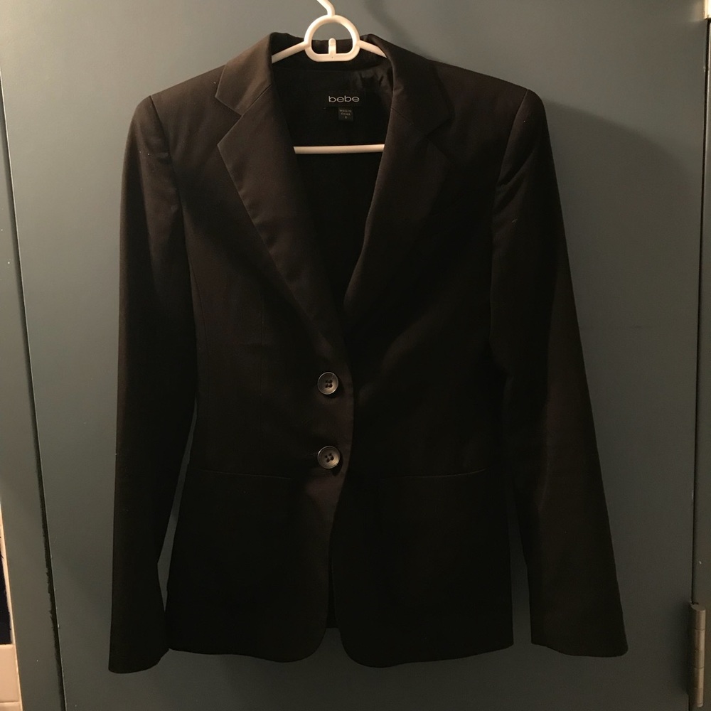 Bebe black blazer