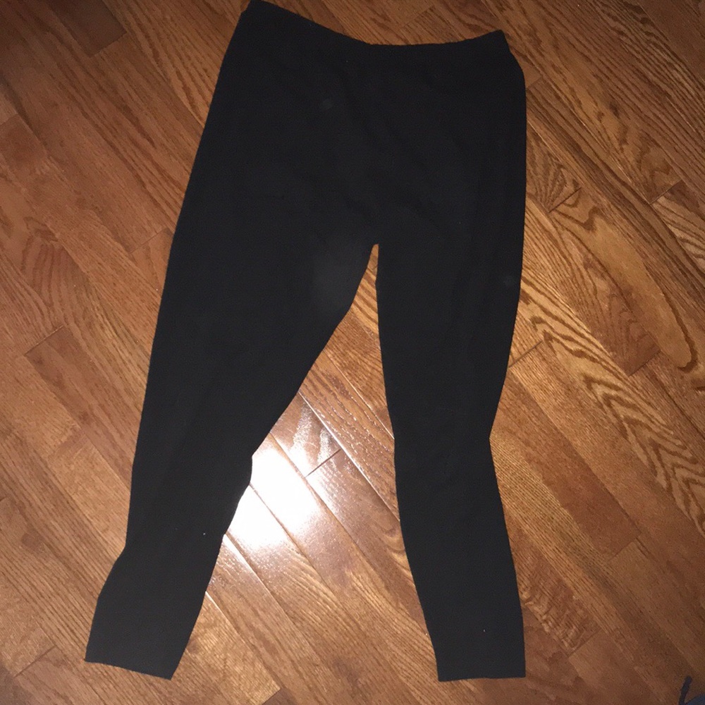 vera wang black leggings