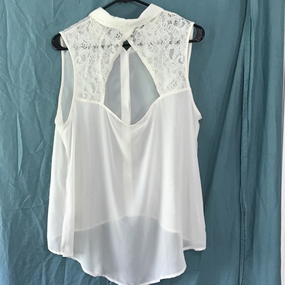 Kirra lace and chiffon top - Picture 2 of 3
