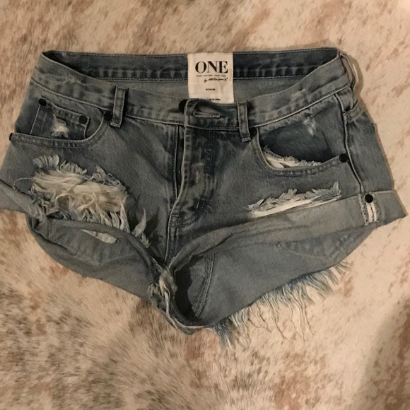 One Teaspoon Pants - One Teaspoon Bandit Shorts