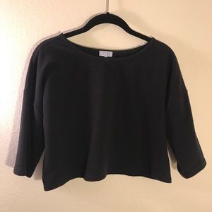 2 Crop Tops (Black &Gray)
