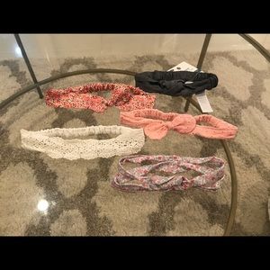 Bundle of unworn headbands. Carter's & Old Navy.
