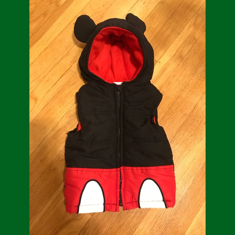 Mickey Mouse Puffer Vest