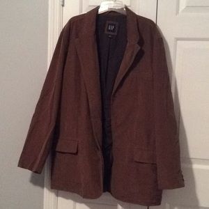 Gap Men's XXL Corduroy Jacket Brown NWOT
