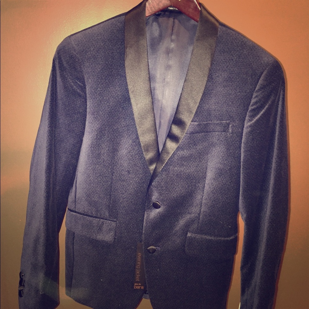 Men’s Velour Blazer