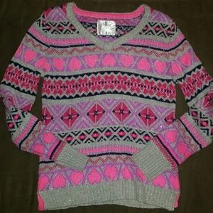 Justice Sweater With Bling