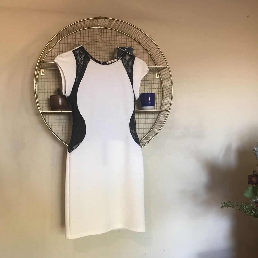 New white dress via Nasty Gal