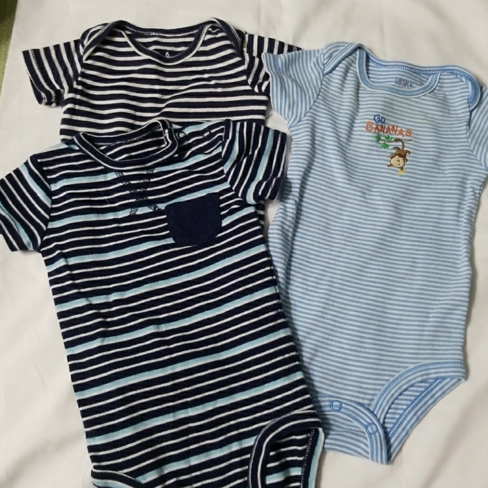 Carter's 3 pc onesies