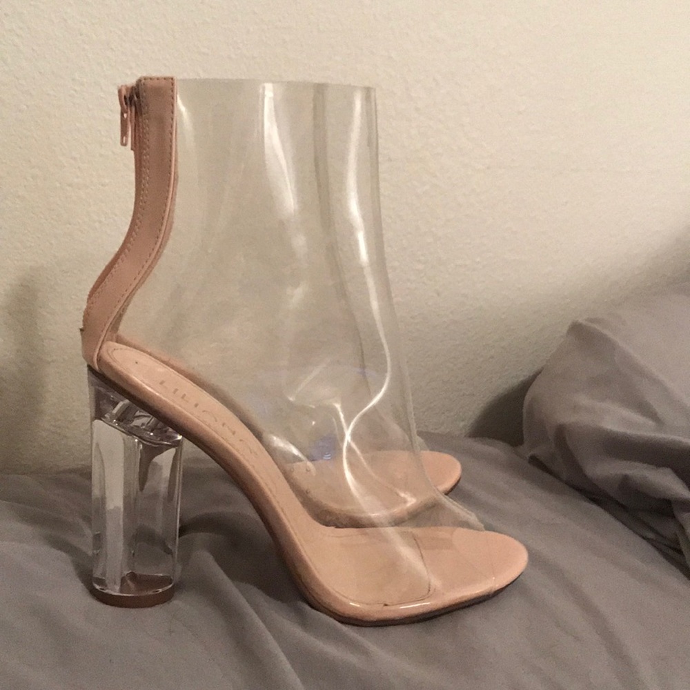 Clear shoes
