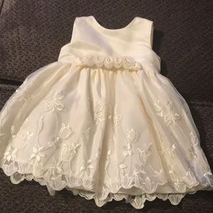 Ivory Christmas Dress