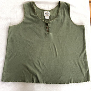 Bentley Tops - Sleeper Tan Size 1X Bentley Tops - Sleeper Tan Size 1X