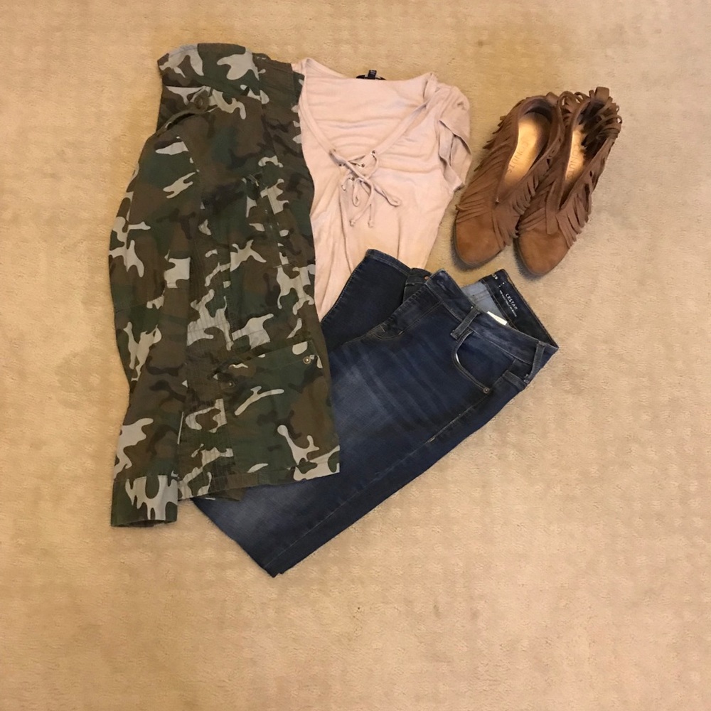 Camo Cargo Jacket