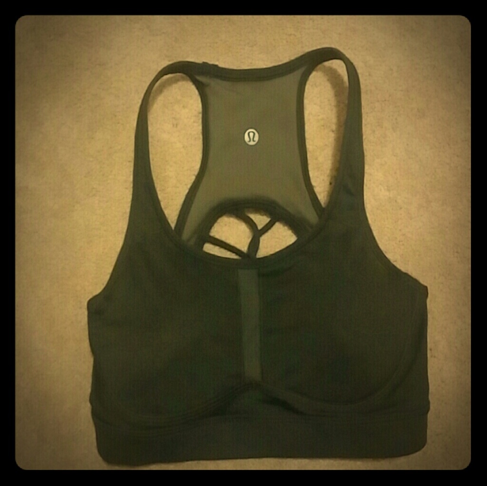 Lululemon strappy sports bra