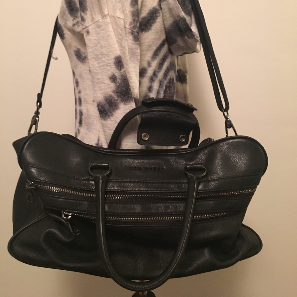 Ted Baker gym bag black leather 🔥