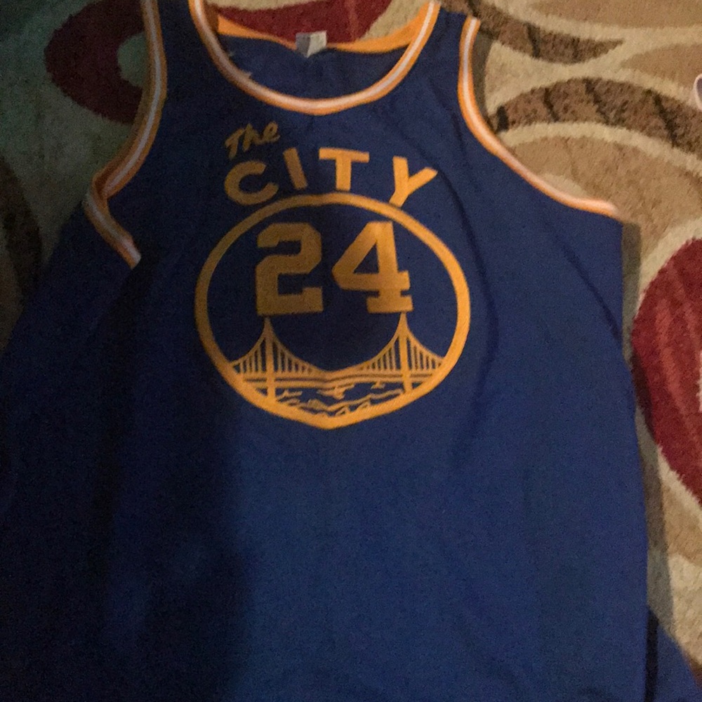 Authentic basketball jersey