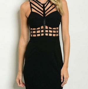 Grid dress