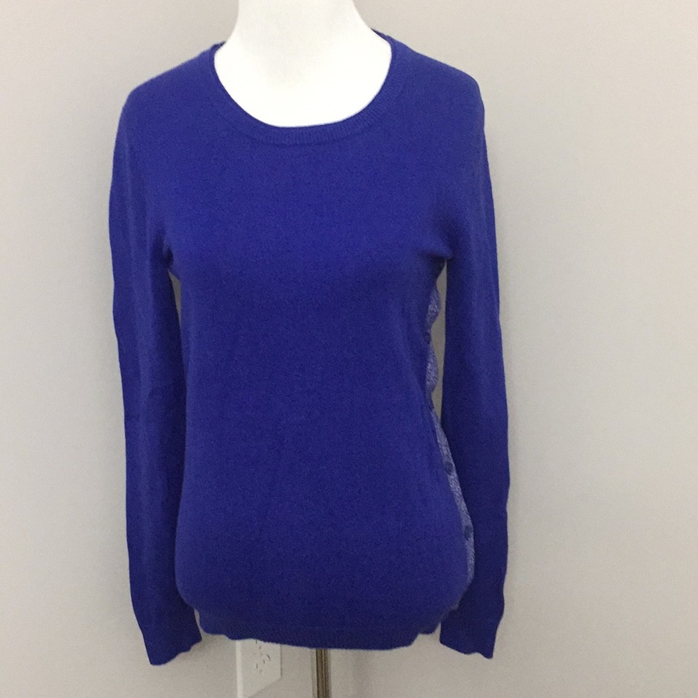 Banana Republic sweater with buttons down the side