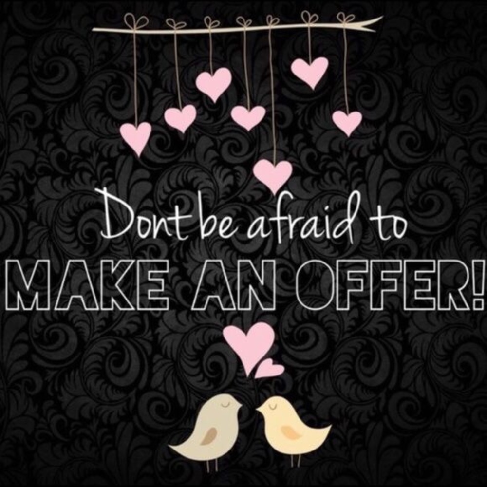 All reasonable offers are considered!!