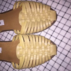 Yellow Steve Madden Hillarie Moccasins