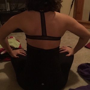 NOT Lululemon. Black workout tank