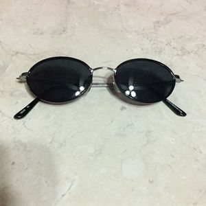 Liz Claiborne silver metal frame gray lens. LC16
