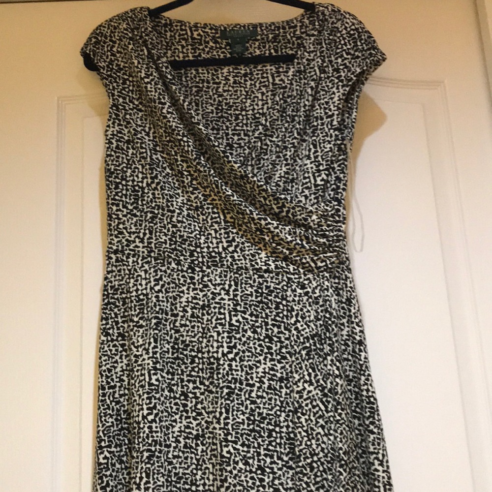 Ralph Lauren Patterned Wrap Dress