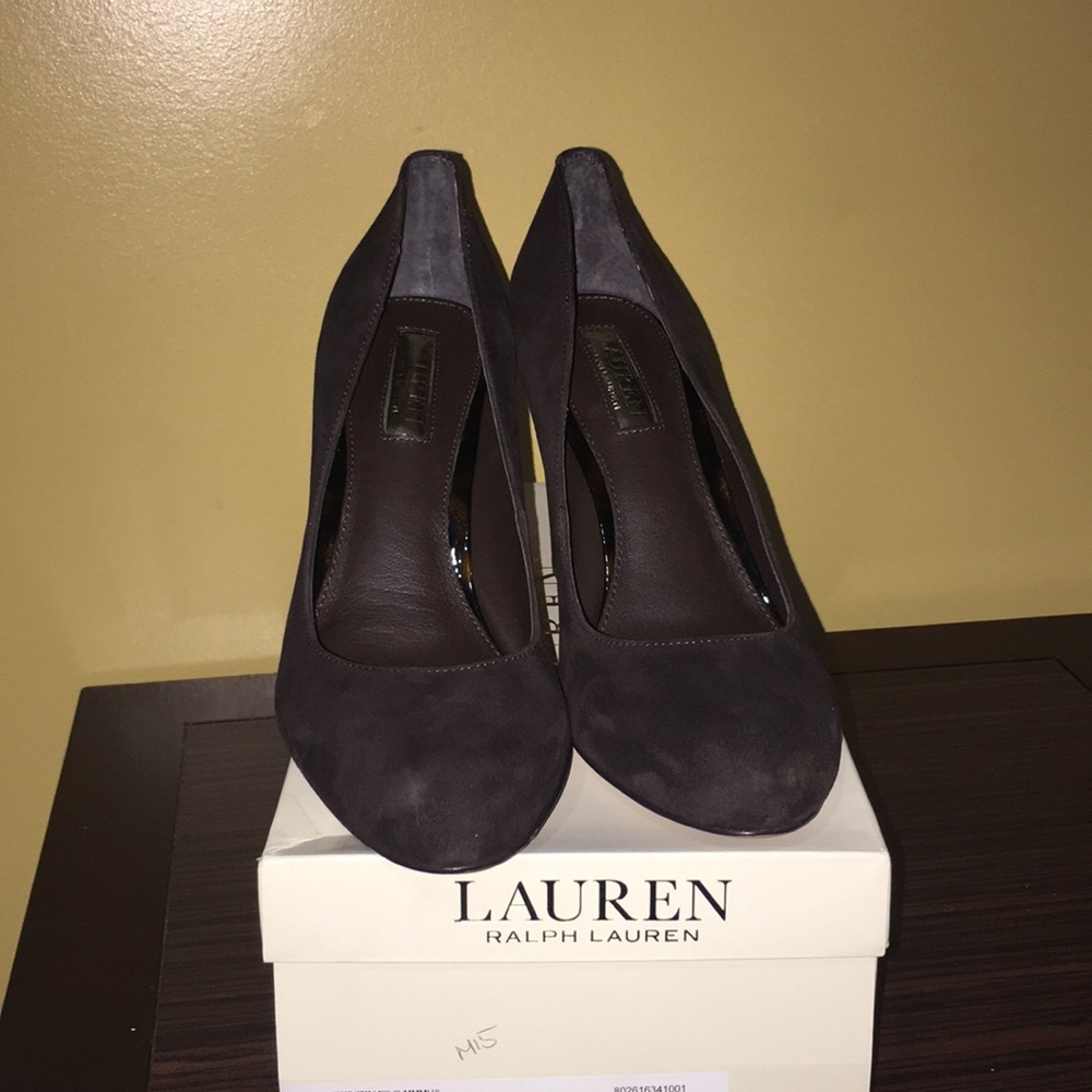 LAUREN RALPH LAUREN RHIAN -PM-DRS DK CHOCOLATE 8.5