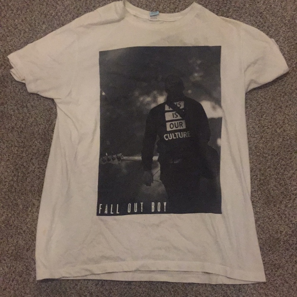 Fall Out Boy Pete Wentz Photo Shirt