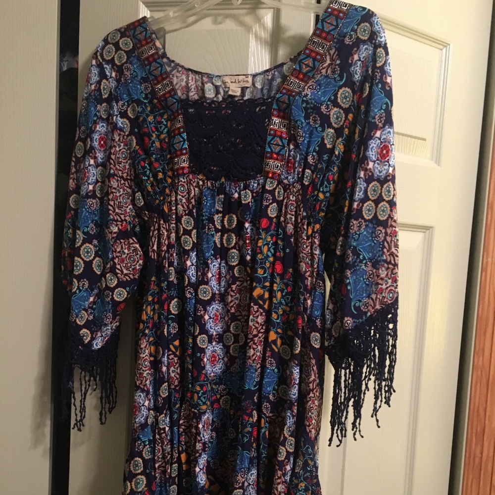 Boho style dress