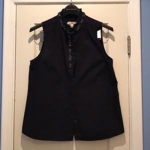 JCrew bejeweled tank